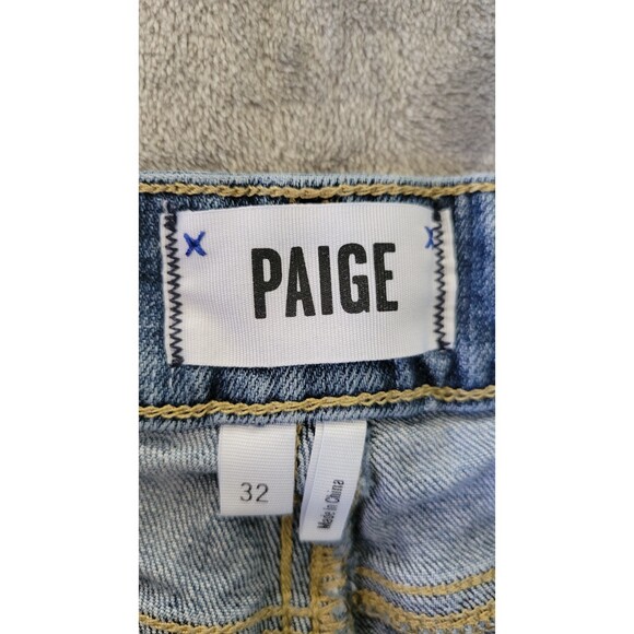 Women's PAIGE Jimmy Jimmy Shorts Distressed - Picture 3 of 4